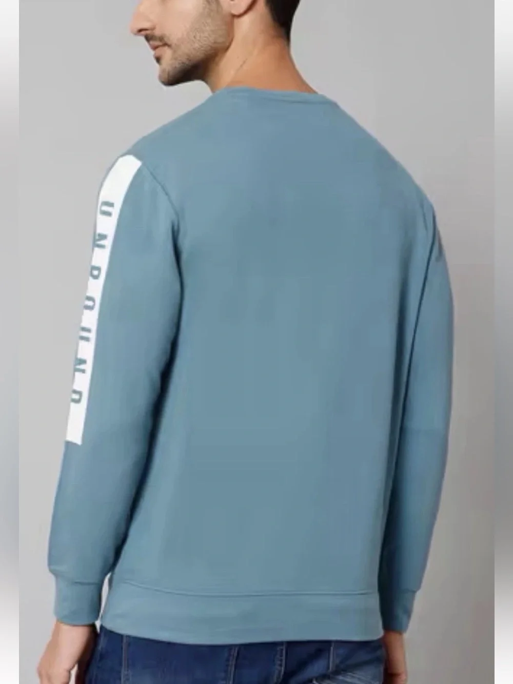 Cantabil Typographic Print Crew-neck Sweatshirt Size XL